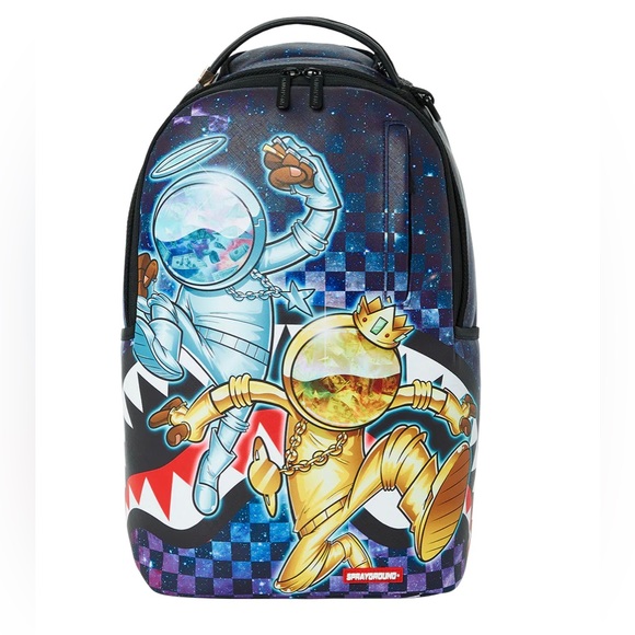 Sprayground Accessories Sprayground Gold Astronaut Man Bookbag Poshmark